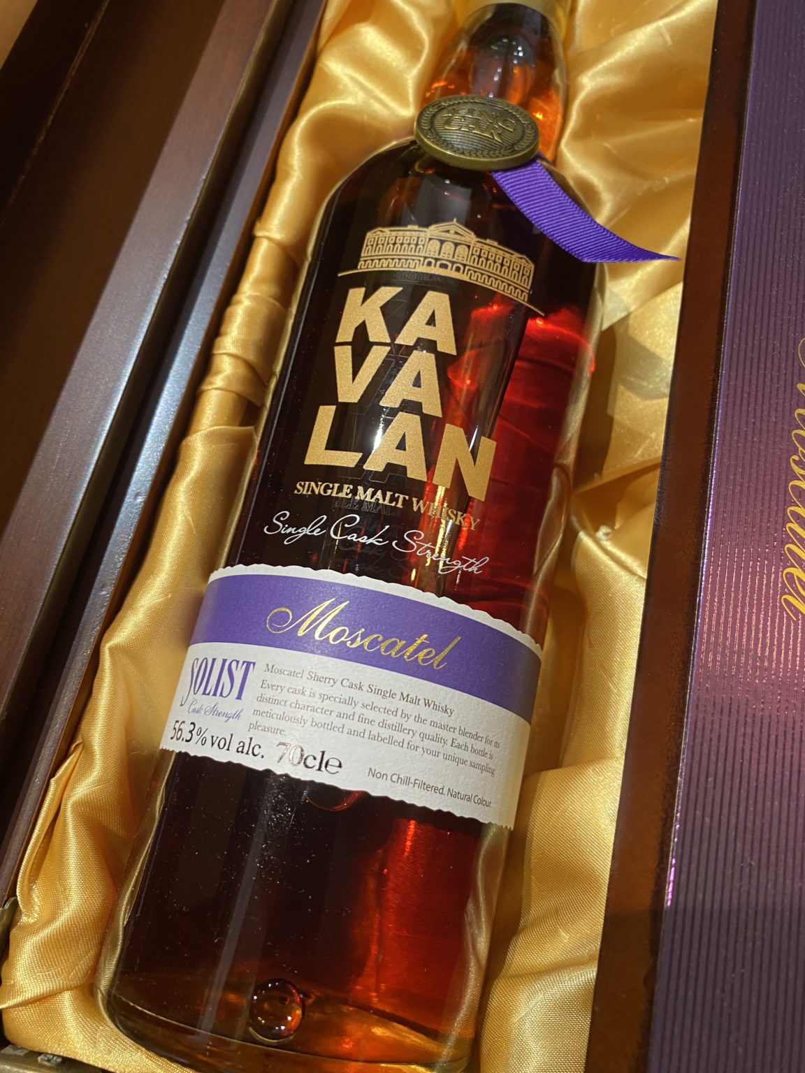 Whisky Kavalan Solist Moscatel Cask - Taiwain
