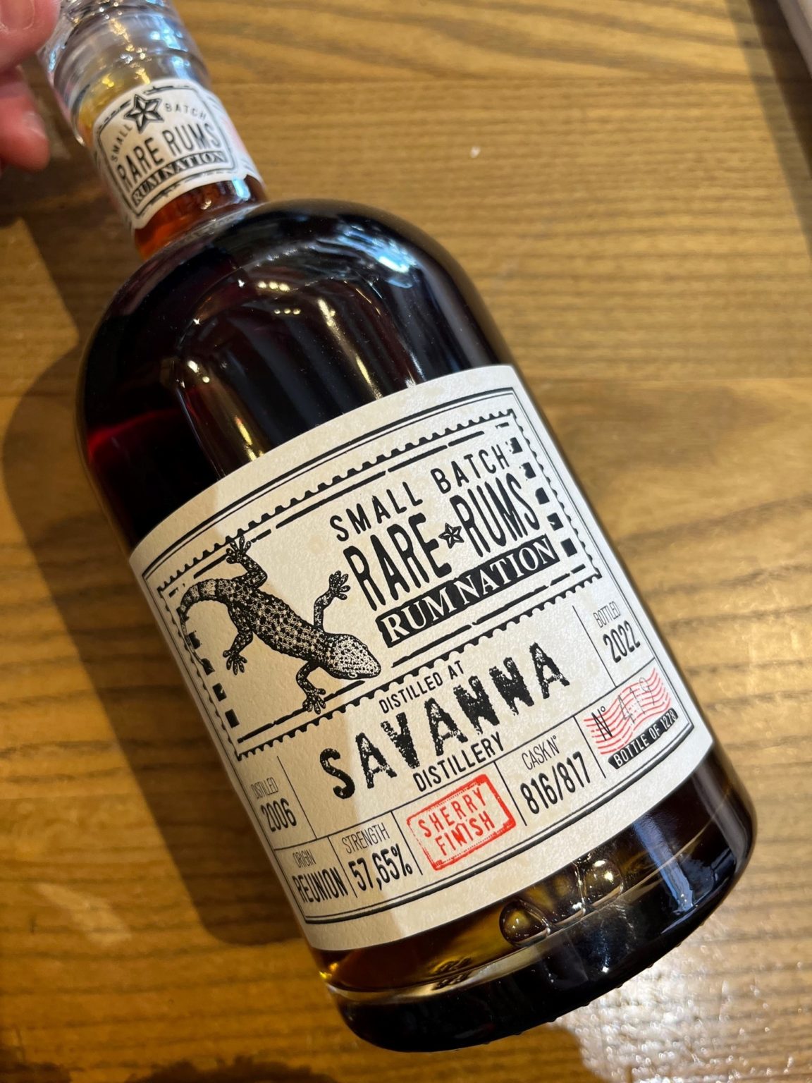 Rhum Savanna Sherry Finish Rum Nation - Réunion