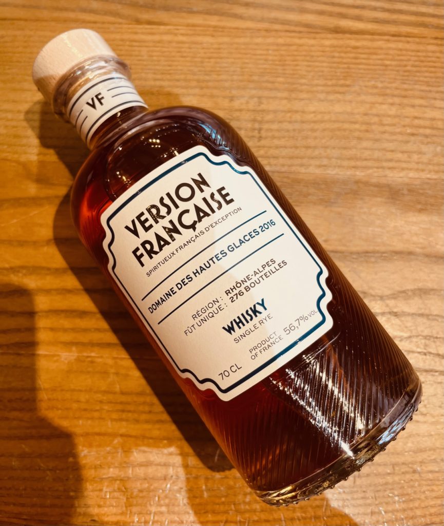 Whisky Hautes Glaces - Version Française Vin Jaune